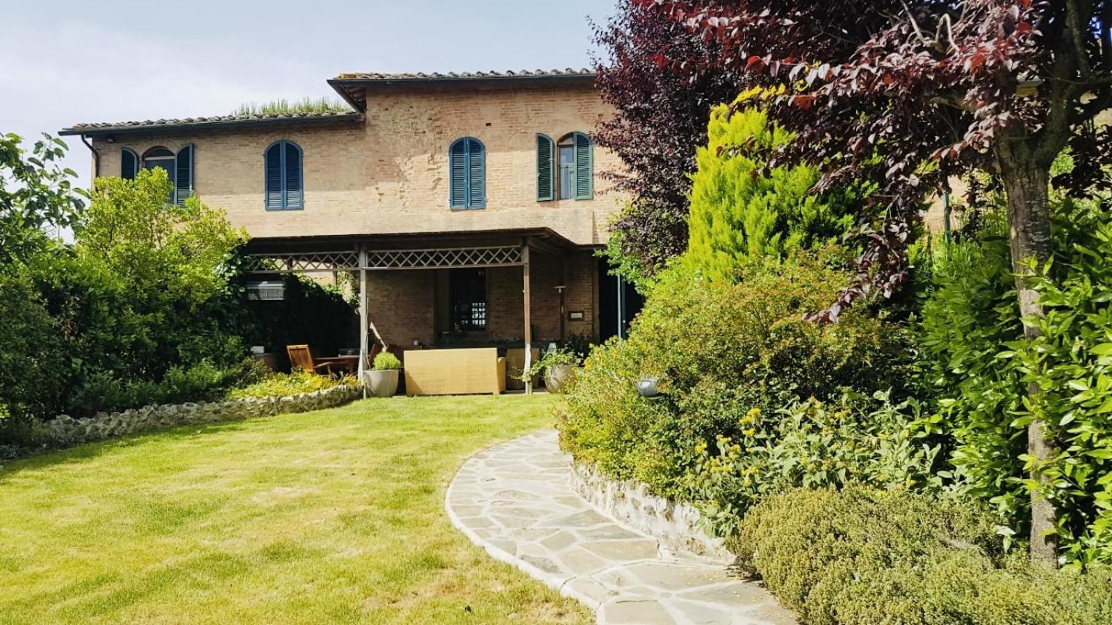 La Dogana Villa Siena Eksteriør billede